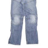 G-STAR Mens Jeans Blue Relaxed Straight Denim Medium W26 L29 Button Closure