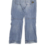 G-STAR Mens Jeans Blue Relaxed Straight Denim Medium W26 L29 Button Closure