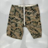 Levis Camo Cargo Shorts - 34W 10L Camo Cotton