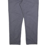 CALVIN KLEIN Mens Cotton Blend Grey Slim Straight Trousers W38 L30 Stylish