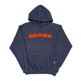 Chicago Bears Nfl Hoodie - XL Grey Cotton