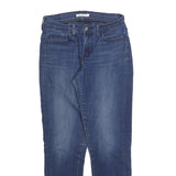 LEVI'S 710 Womens Jeans Blue Slim Skinny Denim W27 L30 Stretch Zip