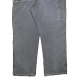 DICKIES Mens Regular Fit Work Jeans Blue Denim W40 L32 Utility Pocket Zip