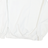 Mens White Sweatshirt SF Crew Neck XL Cotton Blend Casual Pullover