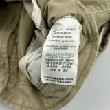 Wrangler Cargo Trousers - 33W 30L Khaki Cotton