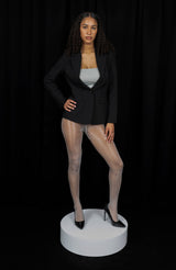 LECHERY® LUSTROUS SILKY SHINY 20 DENIER PANTYHOSE • GREY