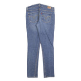 LEVI'S 524 Womens Jeans Blue Slim Skinny Denim Medium W30 L28 Cotton Blend Zip