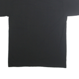 CHAMPION Mens Black Graphic T-Shirt M Short Sleeve Crew Neck Cotton Casual
