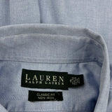 Ralph Lauren Shirt - Large Blue Cotton