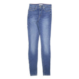 TOMMY HILFIGER Womens Slim Skinny Denim Light Blue Cotton Blend W26 L32 Slim Fit