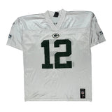 Green Bay Packers Reebok Nfl Football Jersey - XL White Polyester