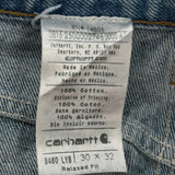 Carhartt Jeans - 30W 32L Blue Cotton