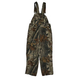 Age 12 Realtree Overalls - Large Camo Cotton Blend