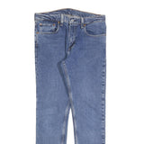 LEVI'S 512 Tapered Mens Jeans Blue Slim Denim Medium W32 L32 Zip Closure