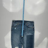 501 Levis Jeans - 32W 26L Dark Wash Cotton