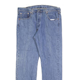 LEVI'S 501 Mens Jeans Blue Regular Straight Denim Medium W38 L32 Classic Fit