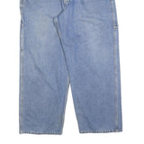 LEVI'S Womens Jeans Blue Relaxed Straight Denim Medium W38 L30 Utility Workwear