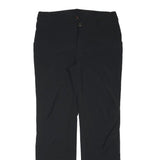 ACTIVE Mens Polyester Blend Black Regular Fit Straight Leg Trousers W32 L31