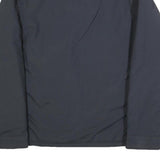 COLUMBIA Mens Black Outdoor Jacket M Polyester Blend Zip Plain Lightweight