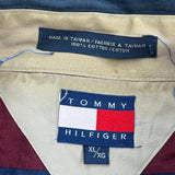 Tommy Hilfiger Striped Shirt - XL Multicoloured Cotton
