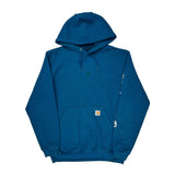 Carhartt Hoodie - Medium Blue Cotton