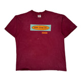 Matthew 5:16 Oneita Single Stitch T-Shirt - XL Burgundy Cotton