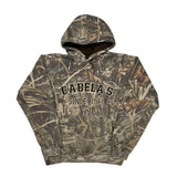 Cabelas Camo Hoodie - Large Camo Cotton Blend