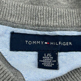 Tommy Hilfiger Jumper - Large Grey Cotton