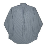 Yarmouth Ralph Lauren Checked Shirt - Large Blue Cotton
