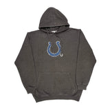 Indianapolis Colts Majestic Football Hoodie - XL Gray Cotton Blend