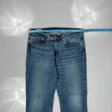 Levis Jeans - 33W 29L Blue Cotton