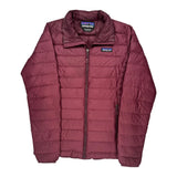 Patagonia Puffer - XS Burgundy Polyester