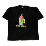 Ich Bleibe Stehen! Hanes Graphic T-Shirt - XL Black Cotton