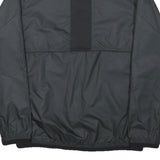ADIDAS Mens Black & Dark Grey ClimaProof Zip Jacket S Polyester Blend Plain
