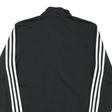 ADIDAS Mens Black & White Classic Jacket S Polyester Blend Track Zip Up