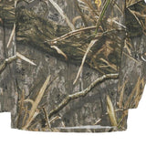 BROWNING Mens Green Camouflage Long Sleeve Crew Neck Cotton Blend S T-Shirt