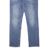 LEVI'S Mens Slim Blue Denim Light W30 L29 Zip Cotton Blend Jeans Classic Fit