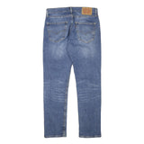 LEVI'S Mens Slim Blue Denim Light W30 L29 Zip Cotton Blend Jeans Classic Fit