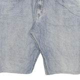 WRANGLER Mens Shorts Blue Relaxed Boot 2XL W36 Denim Cotton Blend Casual