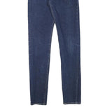 LEVI'S 512 Tapered Mens Jeans Blue Slim Tapered Denim Raw W28 L32 Stylish Fit