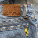 Meltin Pot Jeans - 27W UK 6 Blue Cotton Blend