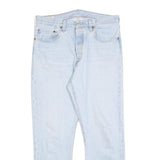 LEVI'S 501 BIG E Womens Jeans Blue Regular Straight Denim Light W33 L28 Classic