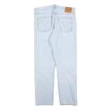 LEVI'S 501 BIG E Womens Jeans Blue Regular Straight Denim Light W33 L28 Classic