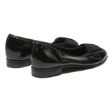 GABOR Womens Classic Patent Bow Ballet Pumps Black Synthetic UK 4 Stylish