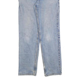 DICKIES Mens Regular Fit Blue Denim Jeans W34 L34 Classic Cotton Blend Zip