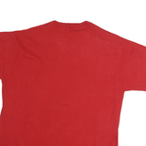 RUSSELL ATHLETIC Mens Red Senator Baseball Graphic T-Shirt M Crew Neck Short