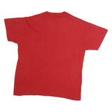 RUSSELL ATHLETIC Mens Red Senator Baseball Graphic T-Shirt M Crew Neck Short