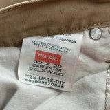 Wrangler Carpenter Pants - 30W 30L Brown Cotton