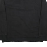 NAUTICA Mens Black Quarter Zip Sweatshirt XL Cotton Blend Casual Pullover