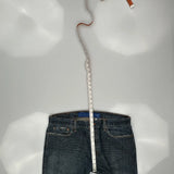 Levis 527 Boot Cut Jeans - 36W 32L Blue Cotton